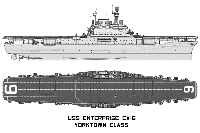 USS Enterprise CV-6