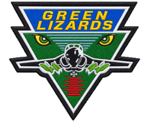 VA-95 Green Lizard Intruder Patch
