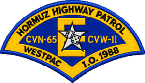VA-95 "Hormuz Highway Patrol" WestPac/I.O. Patch circa 1988