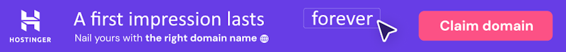 Hostinger Affiliate Banner
