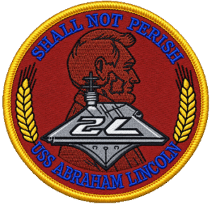 CVN-72 USS Abraham Lincoln Ship Patch