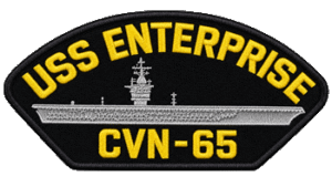 CVN-65 USS Enterprise Ball Cap Patch