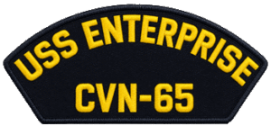 CVN-65 USS Enterprise Ball Cap Patch