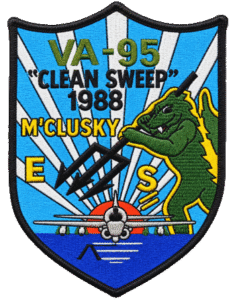 VA-94 Clean Sweep Patch circa 1988