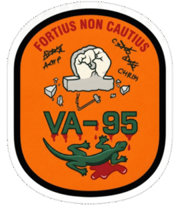 VA-95 Fortius Non Cautius Patch